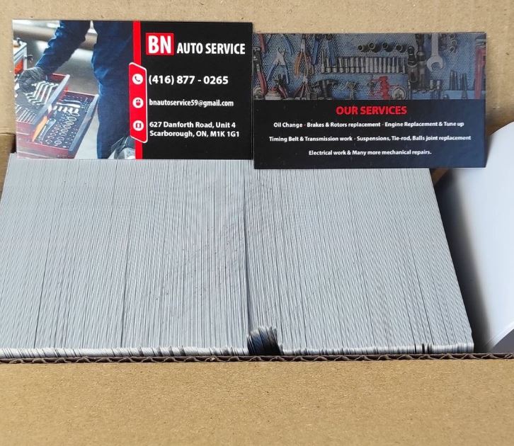 business card printing