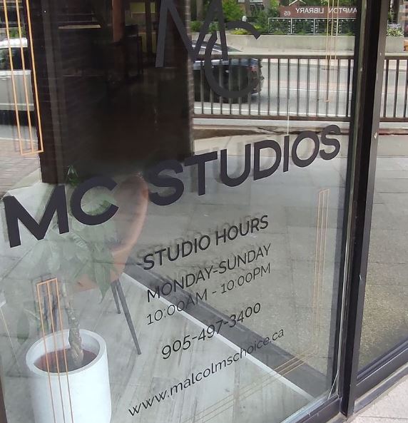 custom business window signs